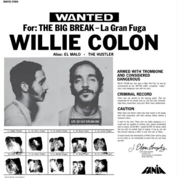 Colon, Willie - La Gran Fuga LP (180g vinyl)