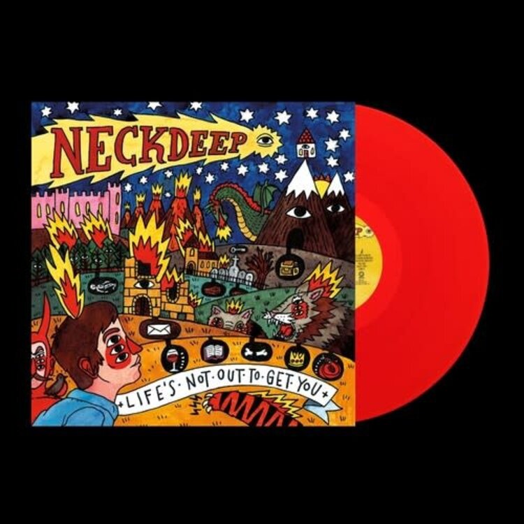 Hopeless Neck Deep - Life's not Out to Get You LP (red vinyl)