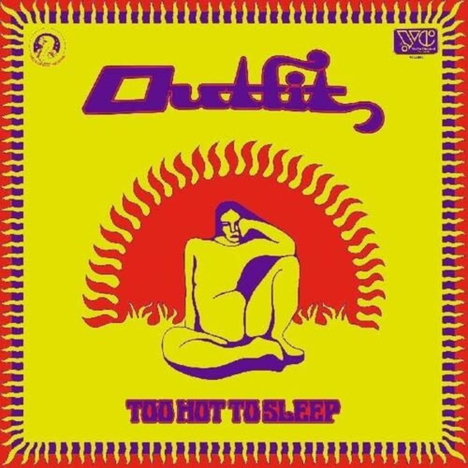 Romano, Daniel Too Hot To Sleep LP (color vinyl) Wax Trax Records