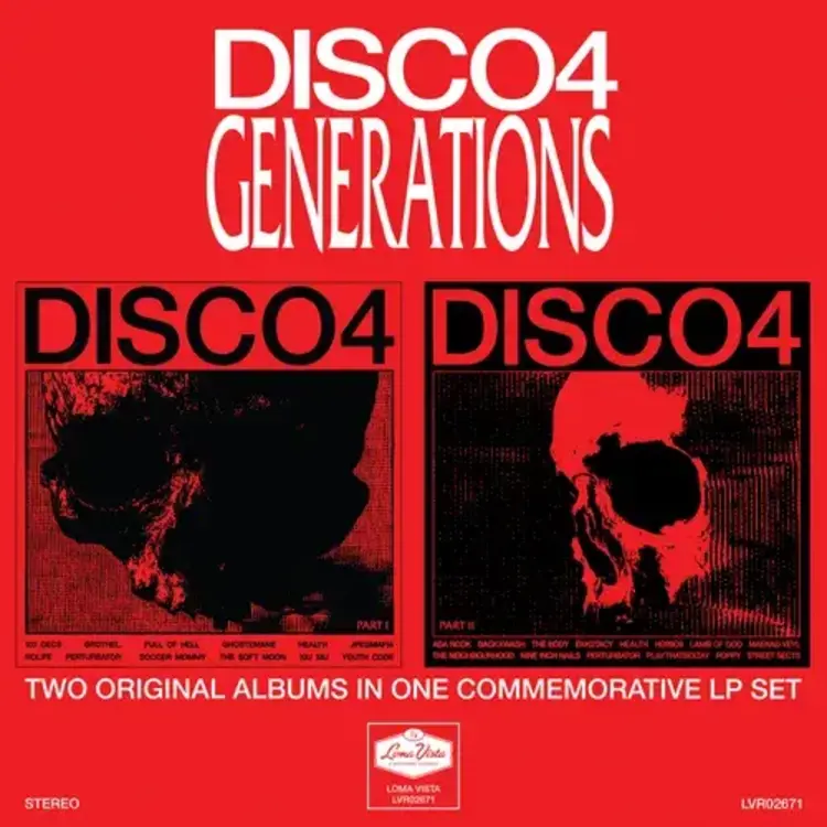 Loma Vista HEALTH - Disco4 :: Part I and Part II 2LP (generations edition)