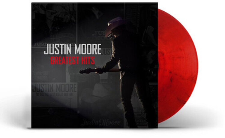 Moore, Justin - Greatest Hits LP (red smoke vinyl)