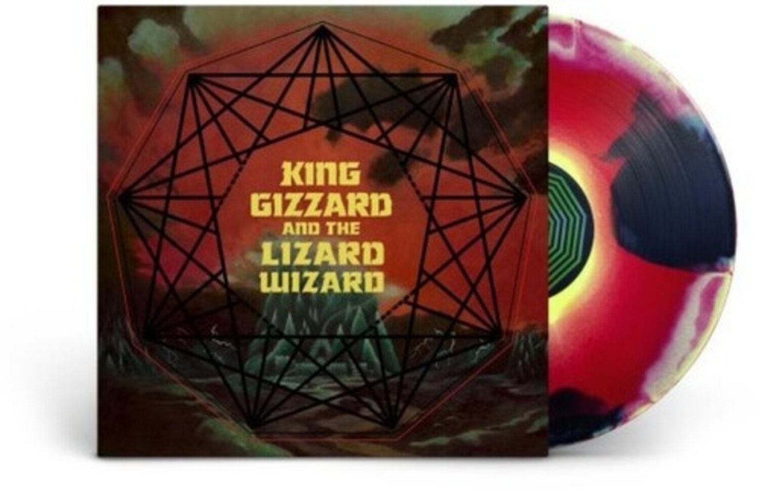 King Gizzard & The Lizard Wizard - Nonagon Infinity LP (red/yellow