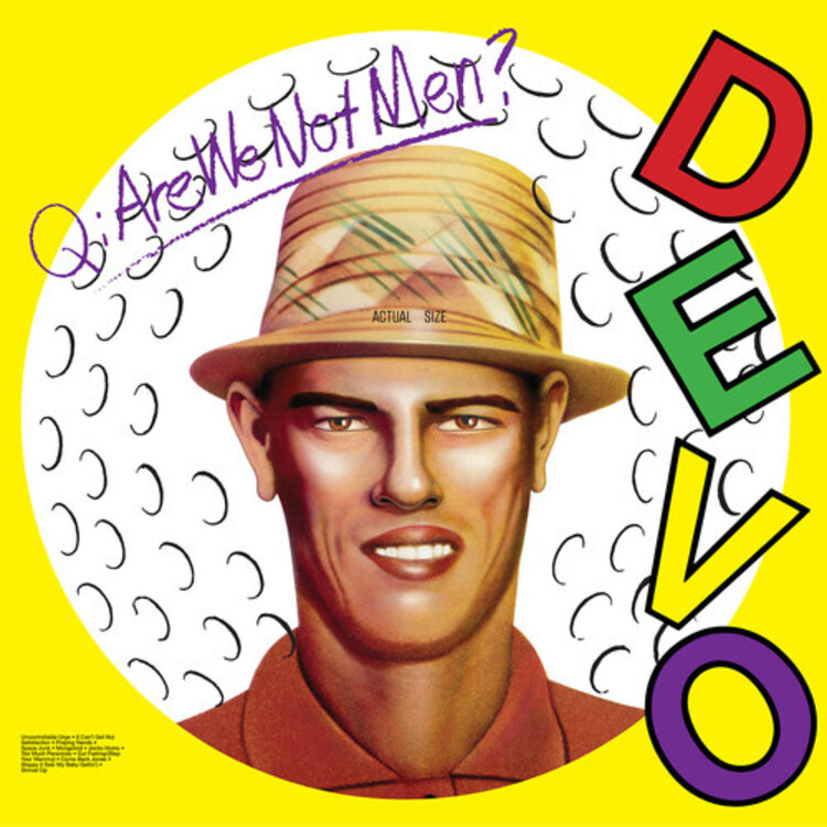 Rhino Devo - Q. Are We Not Men? A: We Are Devo! LP