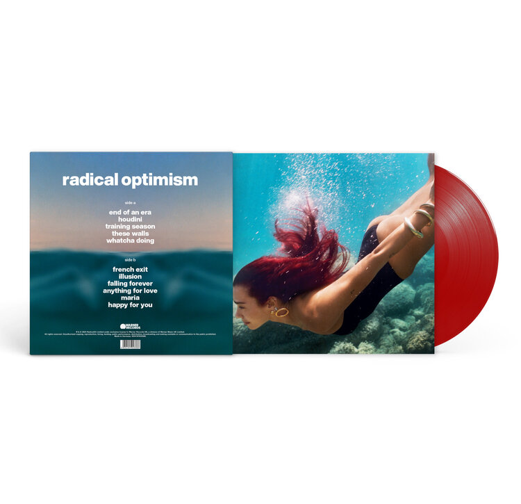 Warner Records Lipa, Dua - Radical Optimism LP (red vinyl)