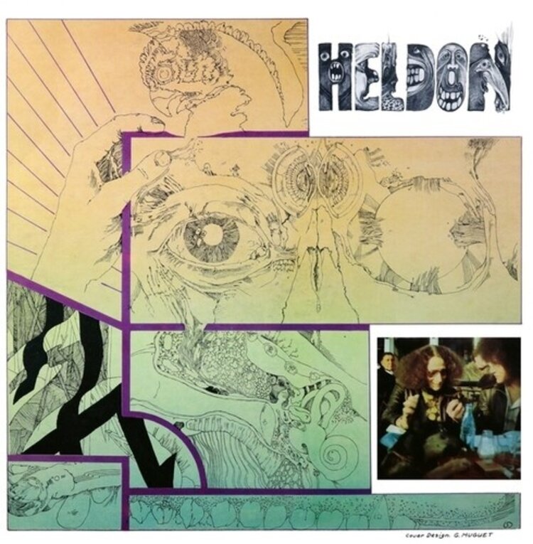 Heldon - Electronique LP (50th anniversary blue vinyl)