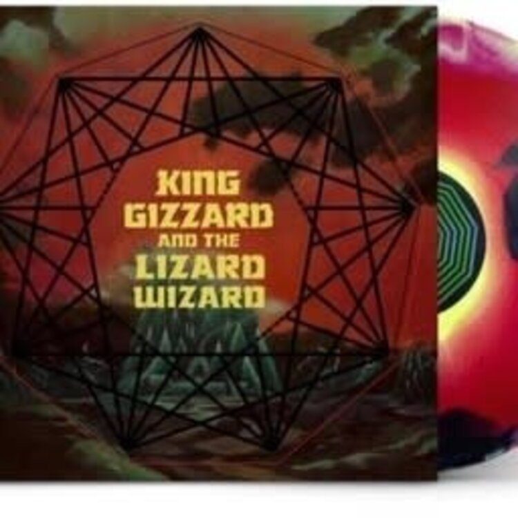 ATO King Gizzard & The Lizard Wizard - Nonagon Infinity LP (red/yellow/black vinyl)