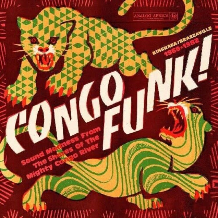 Analog Africa Various - Congo Funk! Kinshasa/Brazzaville '69-'82 2LP