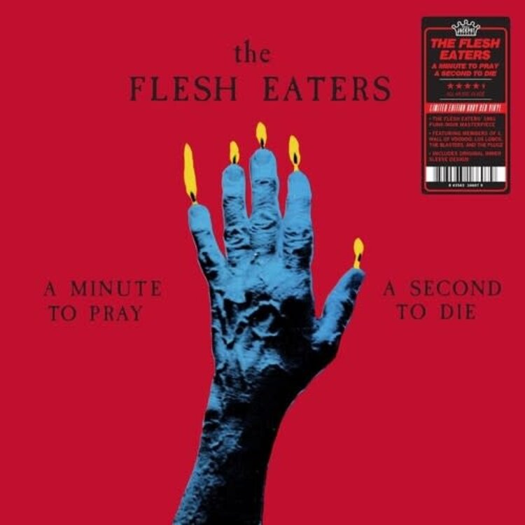 Jackpot Records Flesh Eaters, The - A Minute to Pray a Second to Die LP (ruby red vinyl)