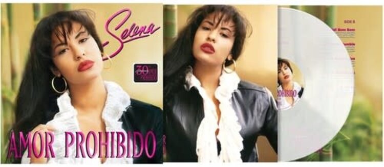 Selena - Amor Prohibido LP (30th anniv., clear vinyl)