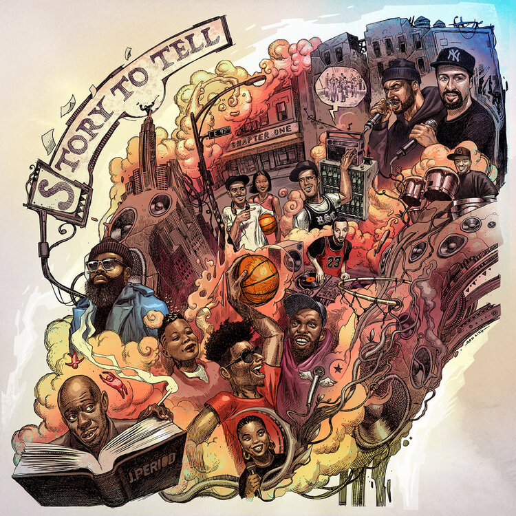 J. Period - Story to Tell (Chapter One) LP