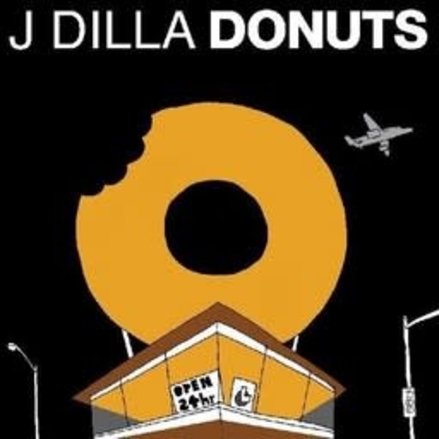 J Dilla - Donuts 2LP (donut shop cover) - Wax Trax Records