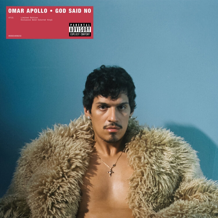 Warner Apollo, Omar - God Said No LP (gold vinyl+poster)
