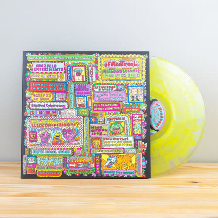 Of Montreal -  Freewave Lucifer f-ck f-ck f-ck LP (yellow vinyl)