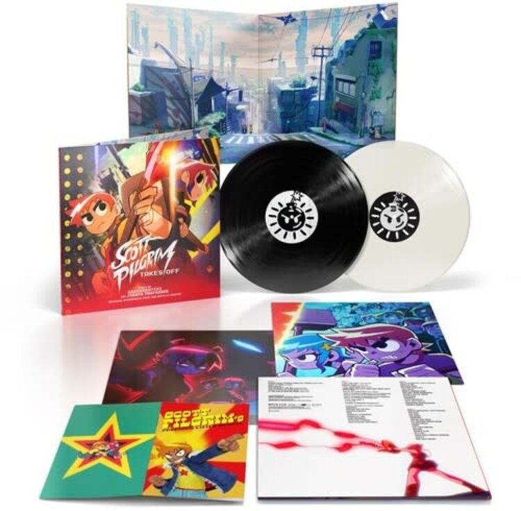 Lakeshore Scott Pilgrim Takes Off Soundtrack 2LP (2023 color vinyl)