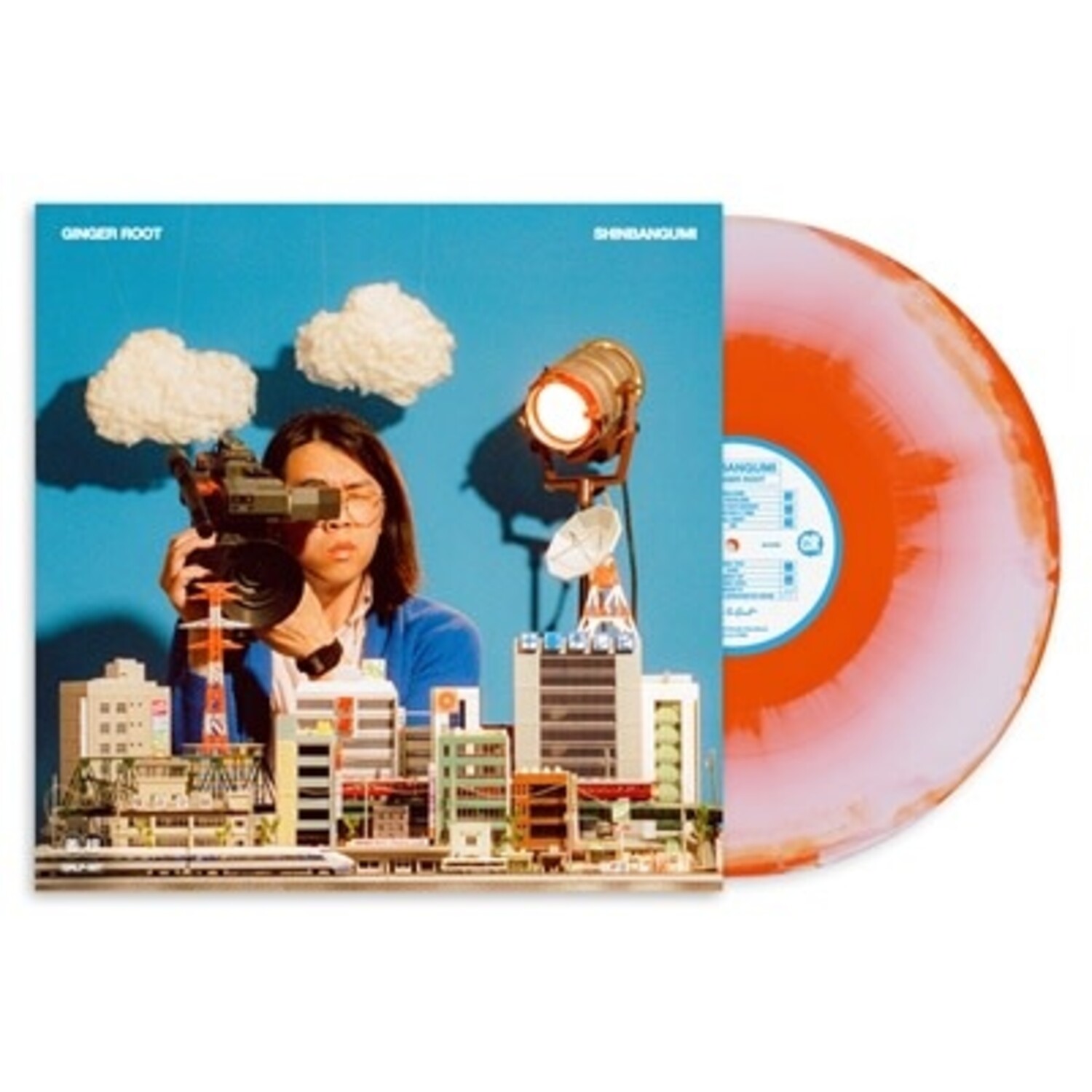 【新品未使用】GINGER ROOT 『SHINBANGUMI』 LP Ginger Root - SHINBANGUMI LP (color vinyl) - Wax Trax Records