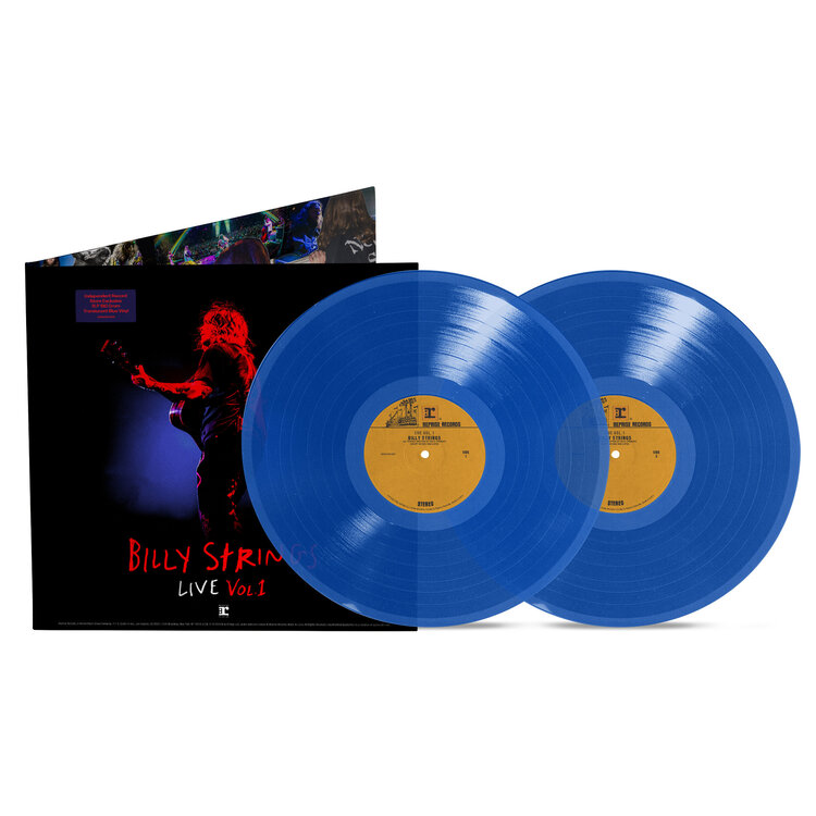Reprise/WEA Strings, Billy - Billy Strings Live Vol 1 2LP (blue vinyl)