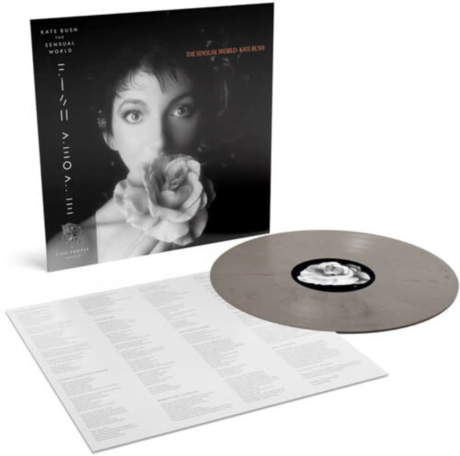 Bush, Kate - Sensual World LP (gray vinyl flower labels) - Wax 