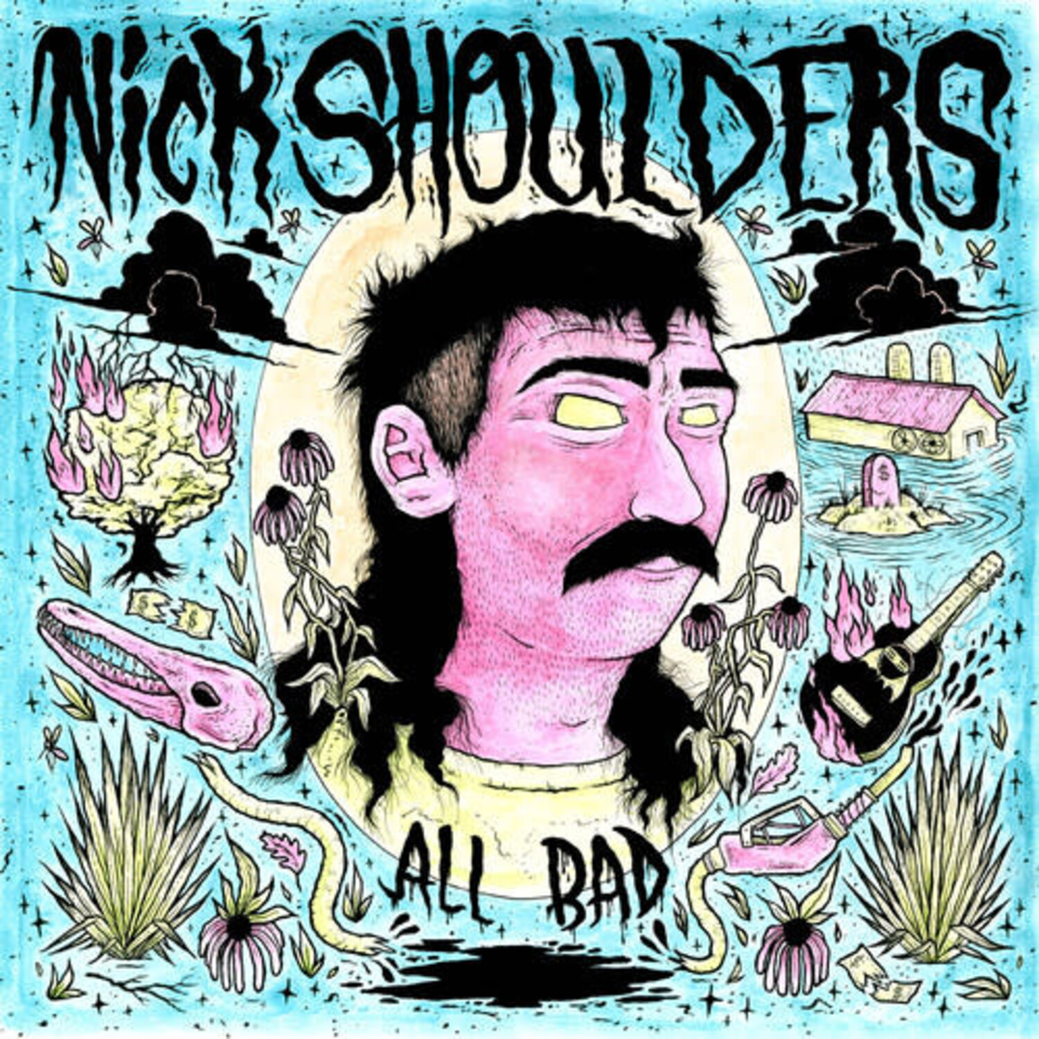 Shoulders, Nick - All Bad LP - Wax Trax Records