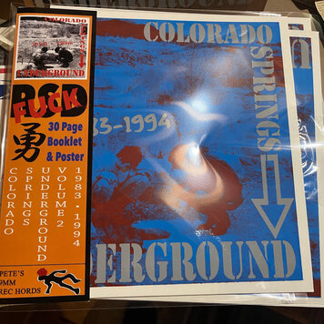 Various - Colorado Springs Underground Vol. II 1983-1994 (color vinyl + poster) LP