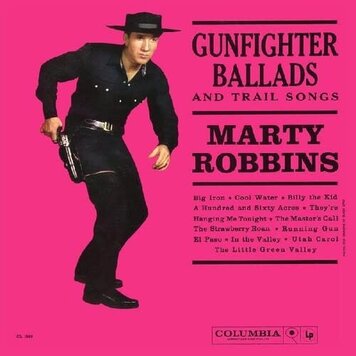 Real Gone Music Robbins, Marty - Sings Gunfighter Ballads and Trail Songs LP (silver & red vinyl)