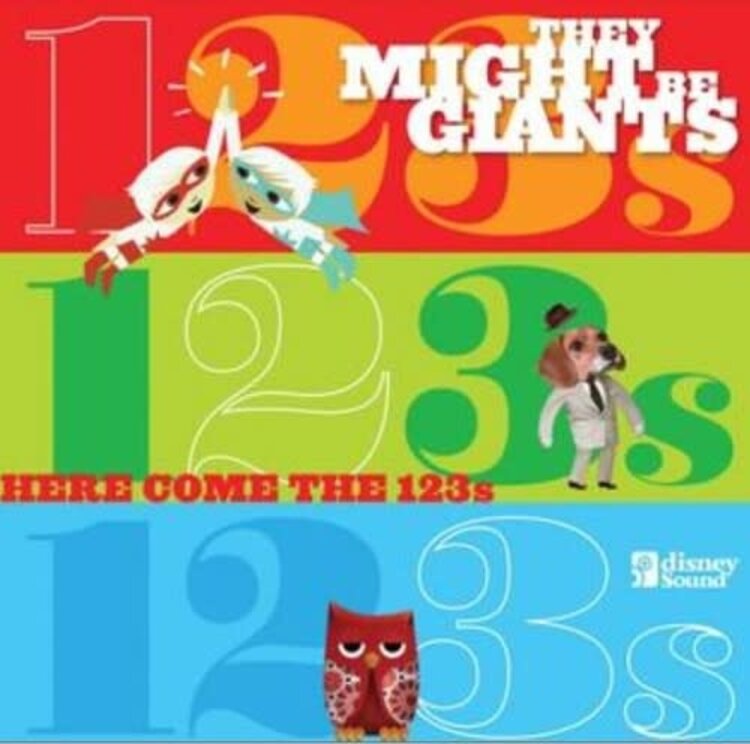 Walt Disney Records They Might Be Giants (For Kids) - Here Come the 123s LP