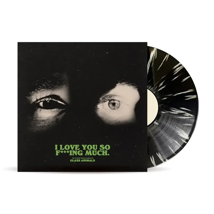 Glass Animals - I Love You So F***ing Much LP (black splatter vinyl)