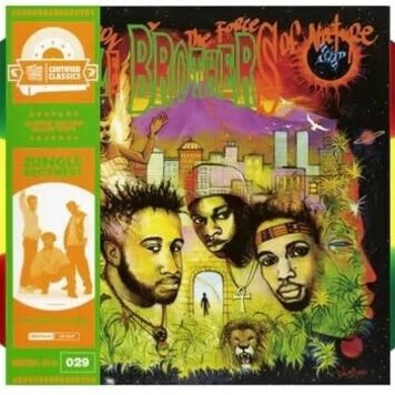 Jungle Brothers - Done by the Forces of Nature 2LP (rasta vinyl)