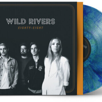 Nettwerk Records Wild Rivers -  Eighty-Eight LP (blue color vinyl)