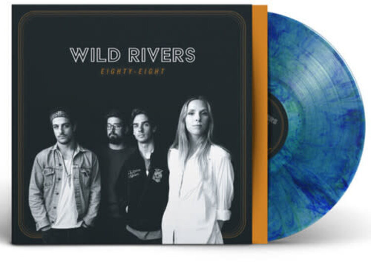 Nettwerk Records Wild Rivers -  Eighty-Eight LP (blue color vinyl)