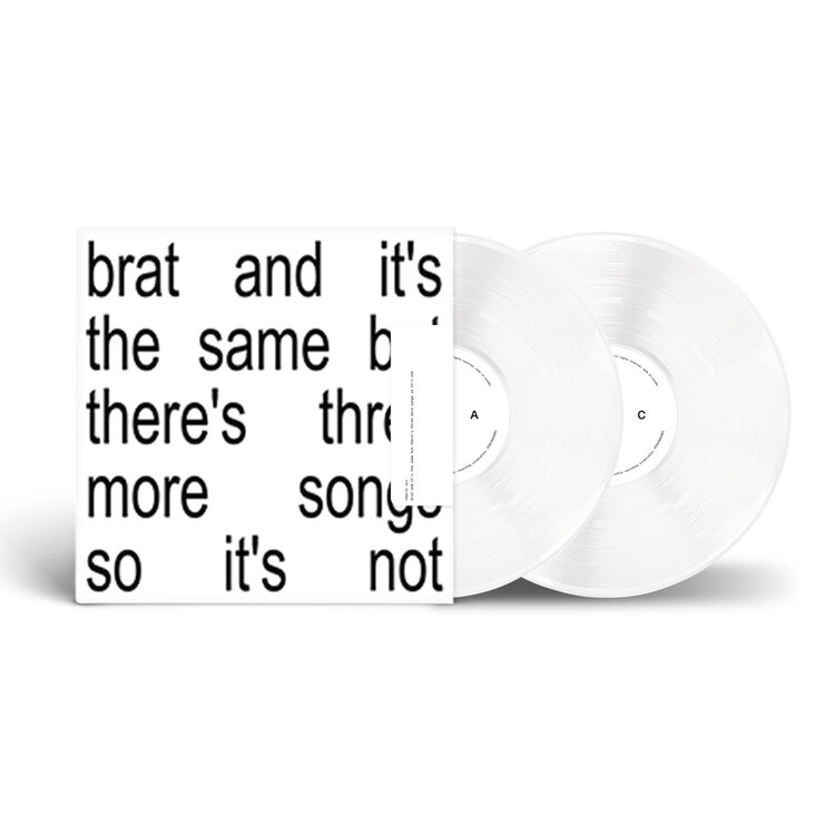 Atlantic Charli XCX - Brat and it's the same but there's three more songs so it's not 2LP (white vinyl)