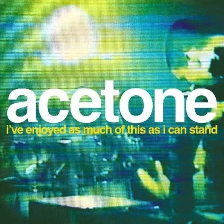 Acetone - I've Enjoyed as Much of This as I Can Stand - Live at the Knitting Factory 5-31-98  2LP (RSD 2024 clear vinyl)