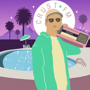 Engelwood - Crust FM LP (blue vinyl)