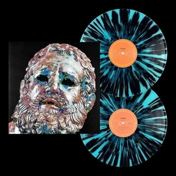Miscellaneous Record Foxing - (self-titled) LP (blue and black splatter vinyl)