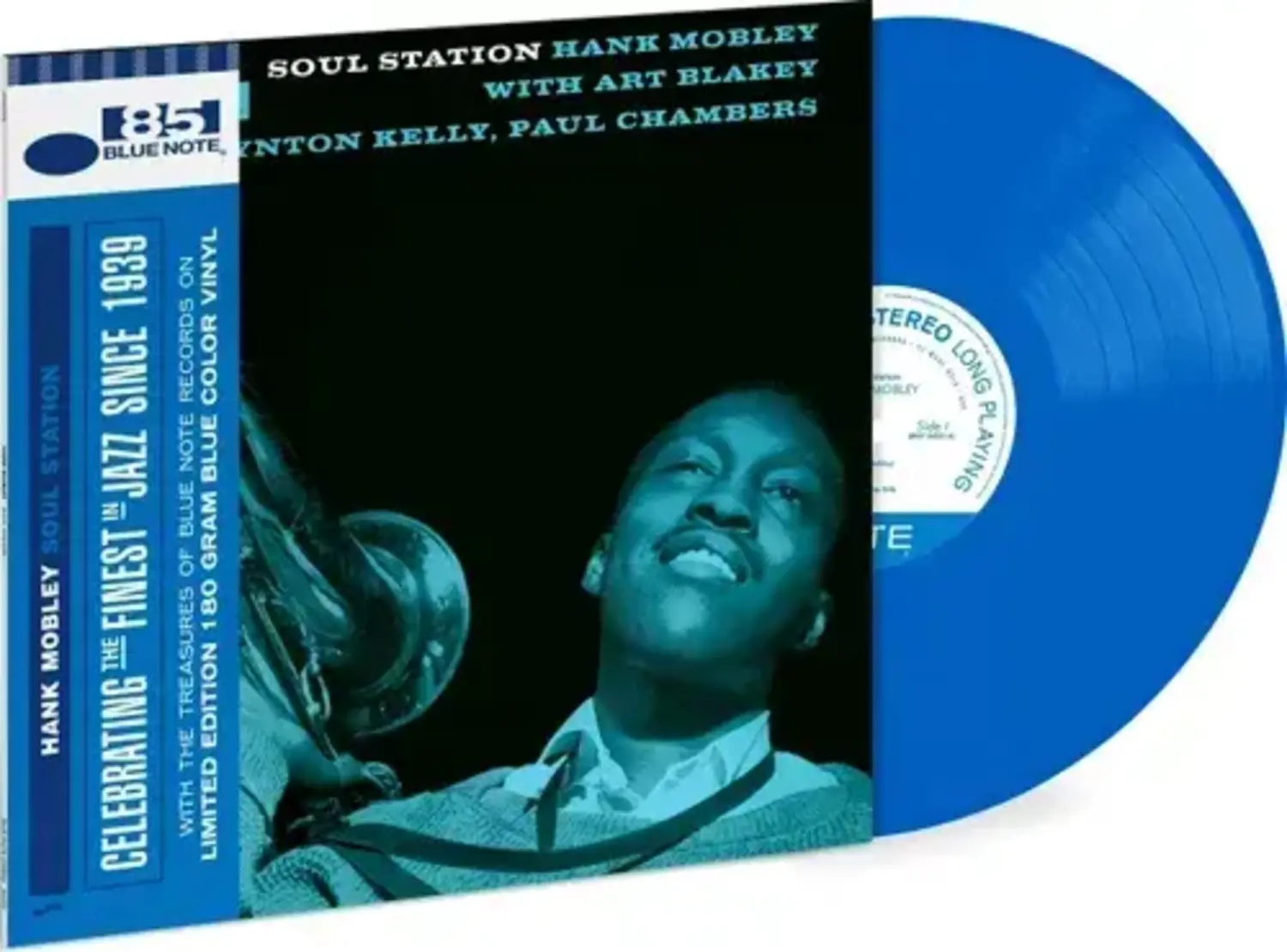 【レコード】Soul Station Hank Mobley LP Mobley, Hank - Soul Station LP (blue vinyl) - Wax Trax Records