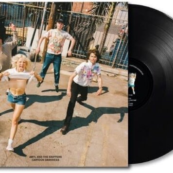 Virgin Records US Amyl and The Sniffers - Cartoon Darkness LP w/poster