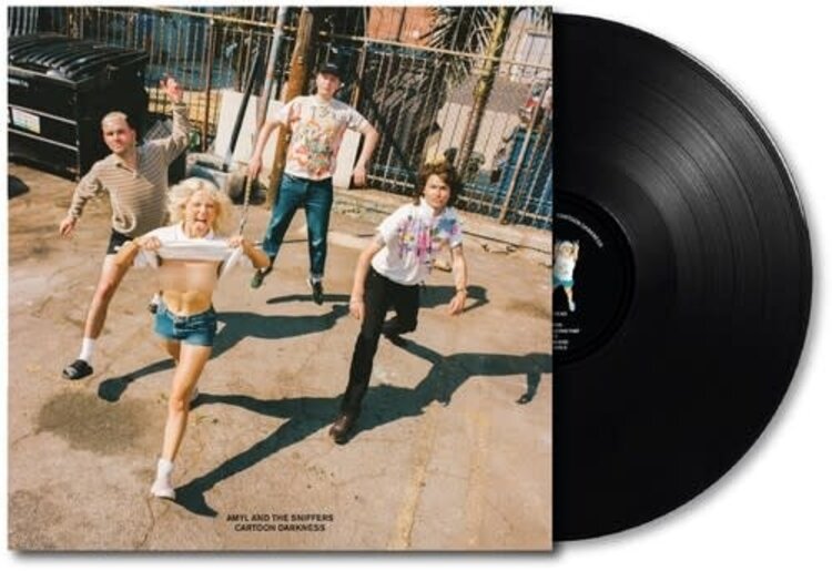 Virgin Records US Amyl & The Sniffers - Cartoon Darkness LP w/poster