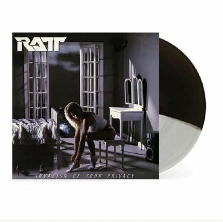 BMG Ratt - Invasion of your Privacy LP (black, grey, white vinyl)