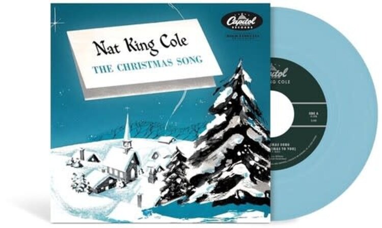 Capitol Cole, Nat King - The Christmas Song 7" (blue vinyl)