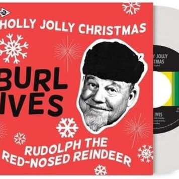 Geffen Ives, Burl - Holly Jolly Christmas 7" (white vinyl)