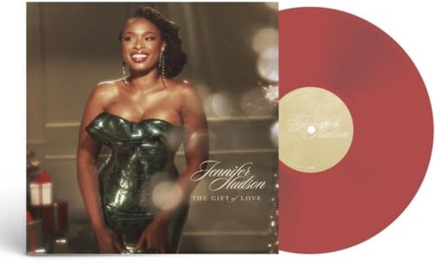 jennifer hudson red dress Jennifer Hudson steals the show in figure-hugging dress with a twist for Thanksgiving performance