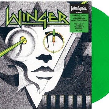 Winger - (self-titled) LP (green vinyl)