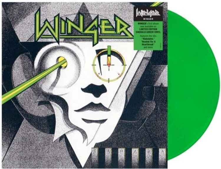 Winger - (self-titled) LP (green vinyl)