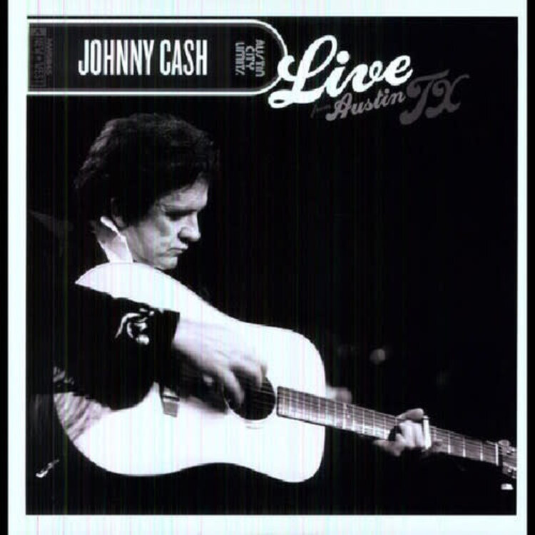 Cash, Johnny - Live from Austin, TX LP (green & black marble vinyl)