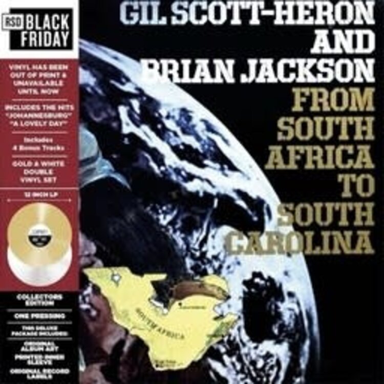 Scott-Heron, Gil and Brian Jackson - From South Africa to South Carolina 2LP (RSD BF '24)