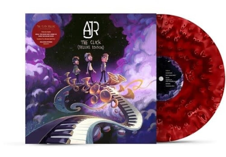 BMG AJR - The Click Deluxe 2LP (red vinyl)