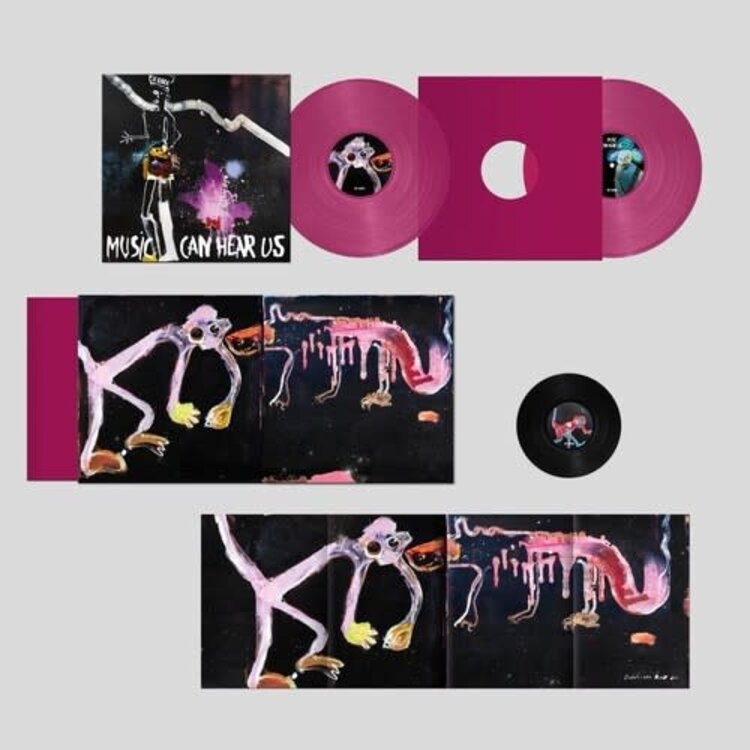 Pampa Records DJ Koze - Music Can Hear Us 2LP (magenta vinyl + 7" +  poster)