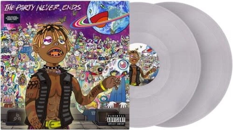 Juice Wrld - The Party Never Ends 2LP (silver vinyl)