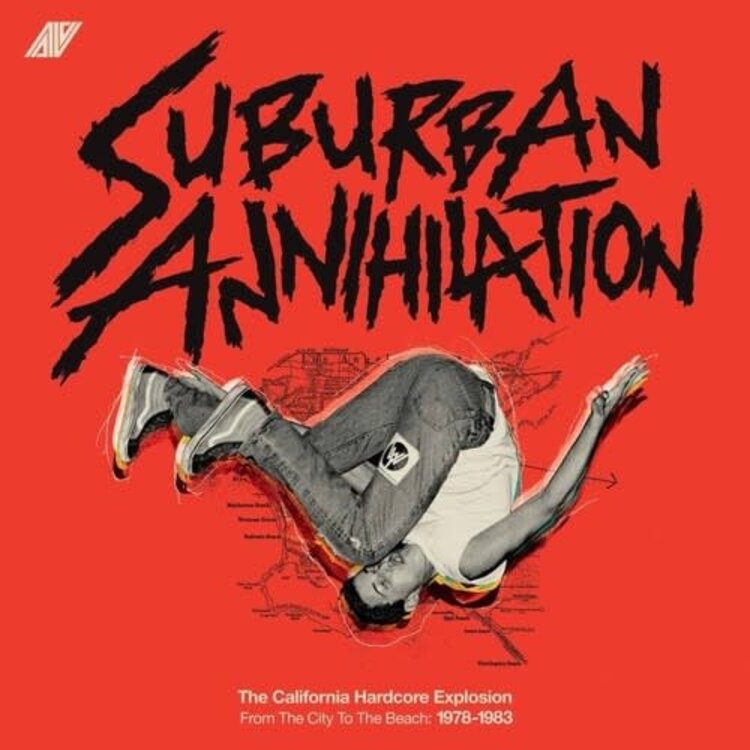 Futurismo Various - Suburban Annihilation: The California Hardcore Explosion '78-'83 2LP (color vinyl)