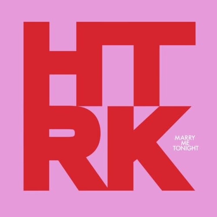Ghostly International HTRK - Marry Me Tonight LP (pink and black vinyl)