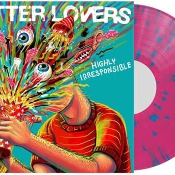 Sharptone Records Better Lovers - Highly Irresponsible LP (pink and blue vinyl)